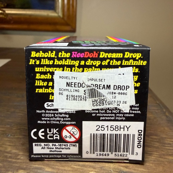 NeeDoh Dream Drop Kids Toy - Pink - Picture 6 of 6